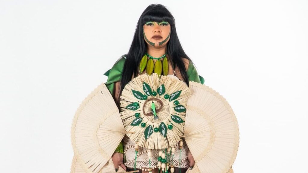 Deputada Célia Xakriabá leva identidade indígena ao Global Citizen com look sustentável