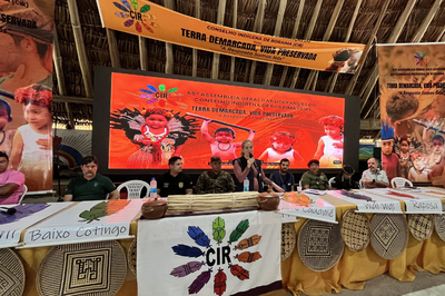 Assembleia na T.I Raposa Serra do Sol recoloca demarcação de terras indígenas no centro do debate nacional